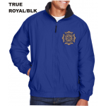 Harriton Fleece-Lined Nylon Jacket